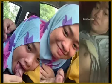 Cewek Chubby Jilbab Nyepong Di Mobil Dan Pap Bugil poster