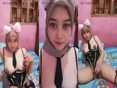Dokumentasi Ukhti Hijab Cantik Live Bersantai Kasur poster