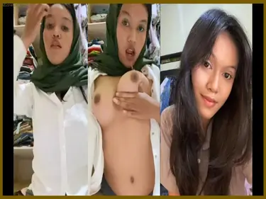Miss Meeccaa Hijab Imut Pamer Kemolekan Tubuhnya poster